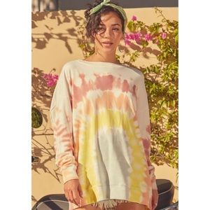 NWT Wildfox Rainbow Roadtrip Vintage Sweat…